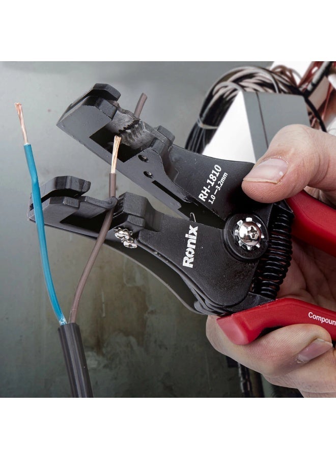 RONIX Automatic wire stripper and cutter 7 inch # RH-1810 - Image 5